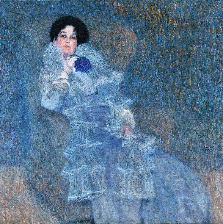 Portrait Of Marie Henneberg by Gustav Klimt
