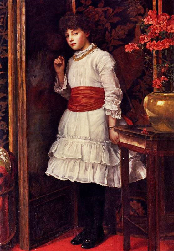 Matilda In The Red Sash by Maria Brooks
