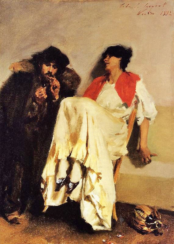The Sulphur Match by John Singer Sargent