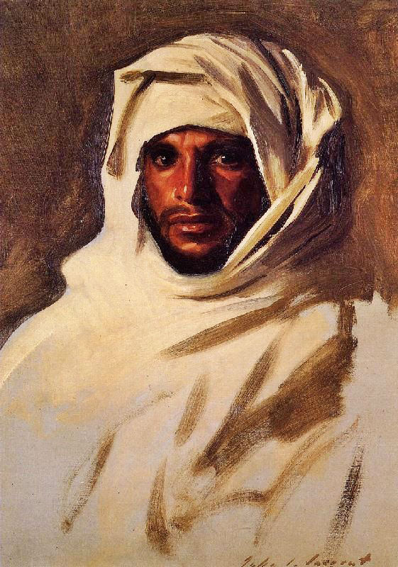 A Bedouin Arab by John Singer Sargent
