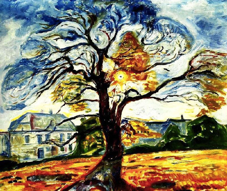 The Oak by Edvard Munch