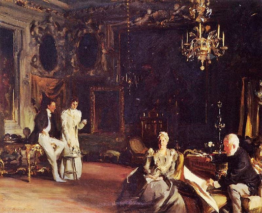 An Interior In Venice by John Singer Sargent
