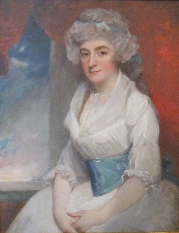 Portrait Of Lady Elizabeth Haythorne by George Romne