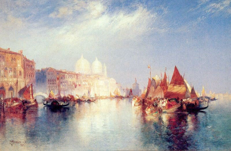 The Grand Canal by Thomas Moran