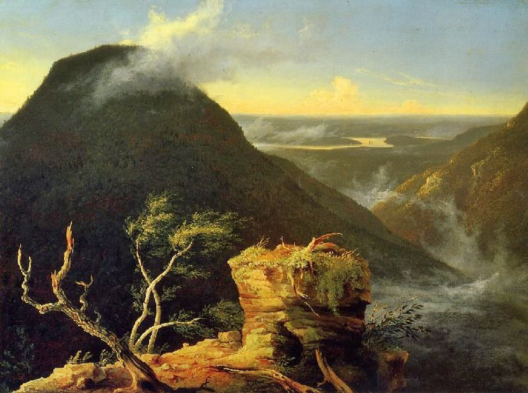 Sunny Morning On The Hudson River by Thomas Cole