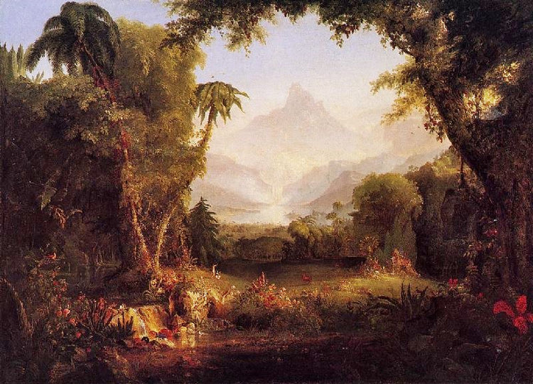 The Garden Of Eden by Thomas Cole