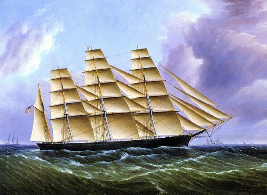 The Clipper Great Republic by James E. Buttersworth