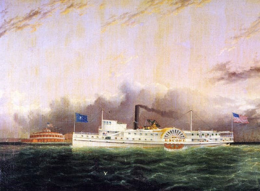 The Steamboat by James E. Buttersworth