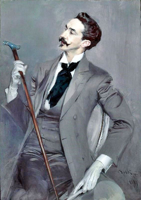 Count Robert De Montesquiou by Giovanni Boldini