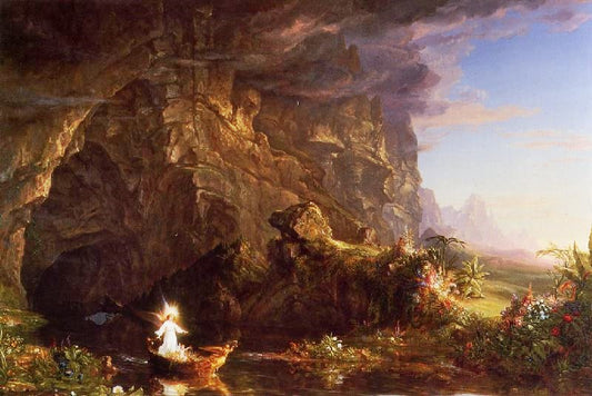 The Voyage Of Life: Childhood by Thomas Cole