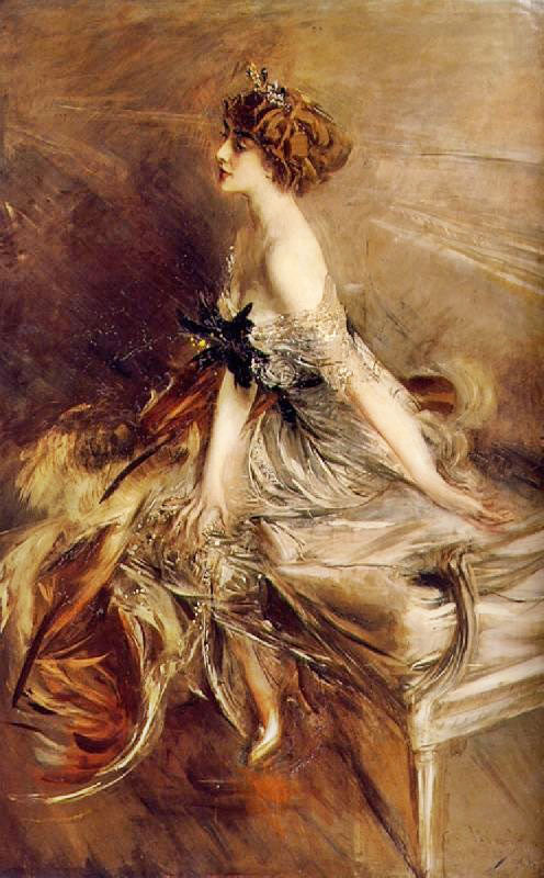 Portrait Of Princess Marthe-Lucile Bibesco by Giovanni Boldini