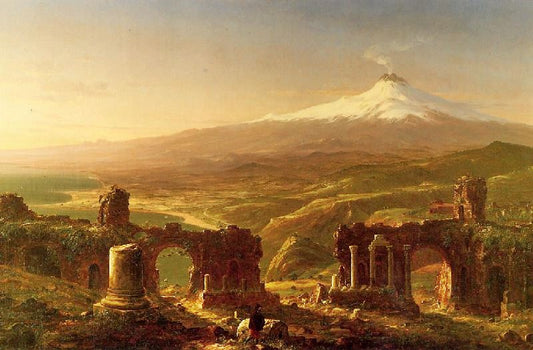 Mount Etna From Taormina by Thomas Cole