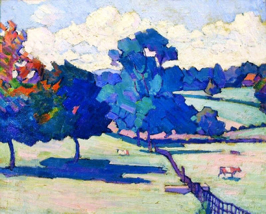 Town Field, Horsgate by Robert Bevan