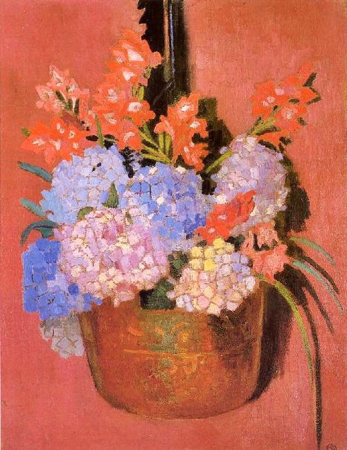 Chaudron Aux Hortensias by Maurice Denis
