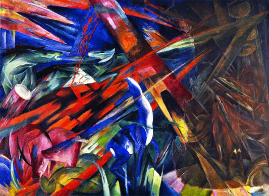 Fate Of The Animals by Franz Marc