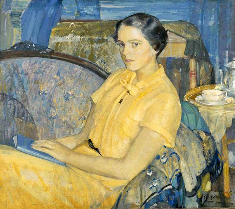 Portrait Of Shelia Mcmanus by Richard Edward Miller