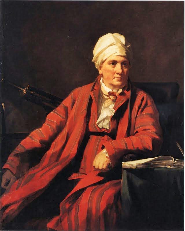 Portrait Of John Robison by Sir Henry Raeburn R.A. P.R.S.A.