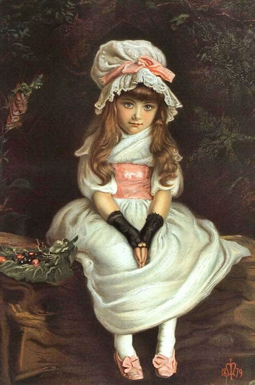 Cherry Ripe by John Everett Millais