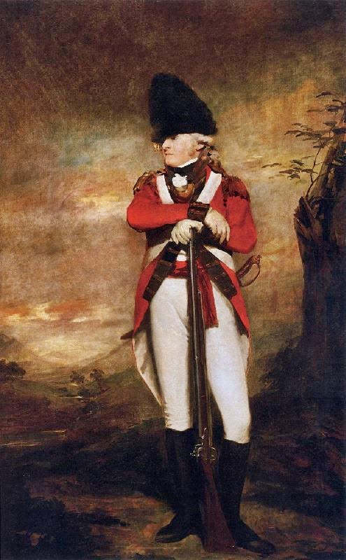 Captain Hay Of Spot by Sir Henry Raeburn R.A. P.R.S.A.