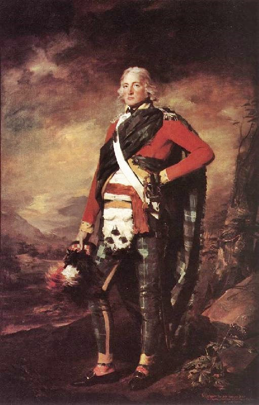 Portrait Of Sir John Sinclair by Sir Henry Raeburn R.A. P.R.S.A.