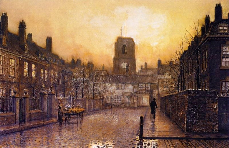 An Idyll Of Old Chelsea by John Atkinson Grimshaw