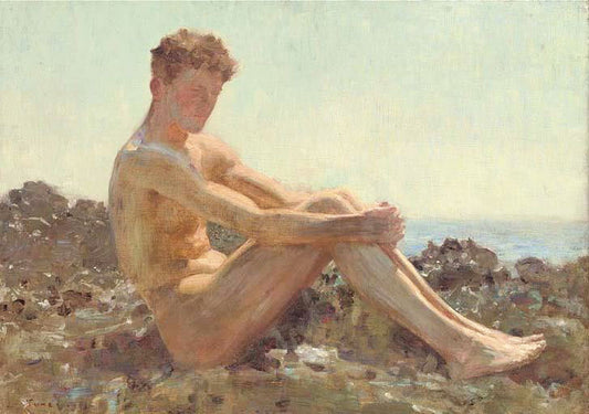 The Sun-Bather by Henry Scott Tuke