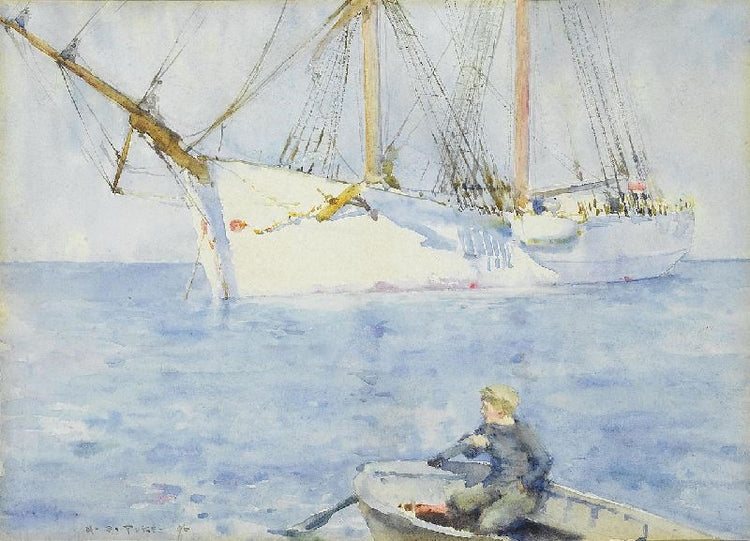 Sunset Effect by Henry Scott Tuke