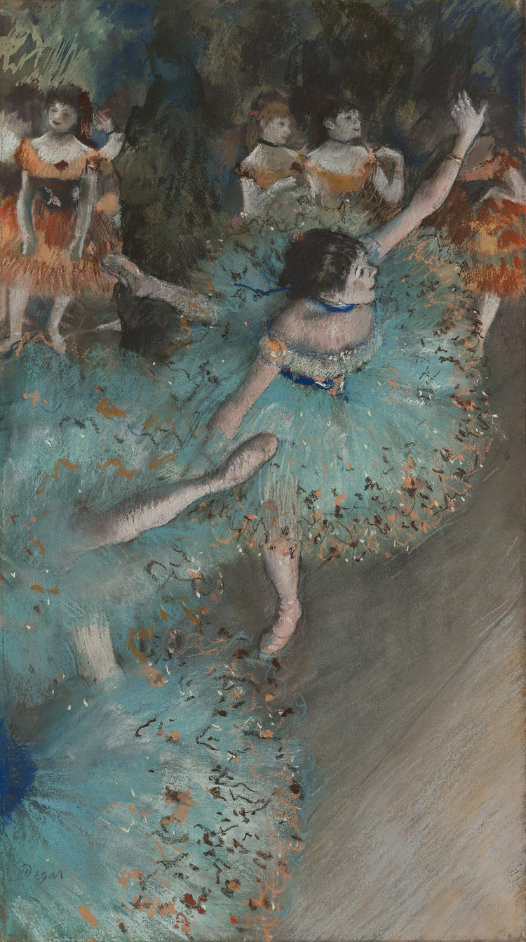 SWAYING DANCER (DANCER IN GREEN)