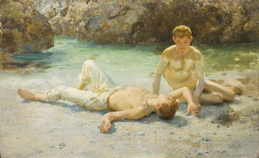 Noonday Heat by Henry Scott Tuke