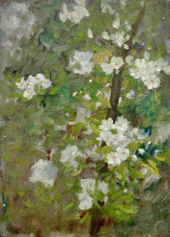 White Blossom by Henry Scott Tuke