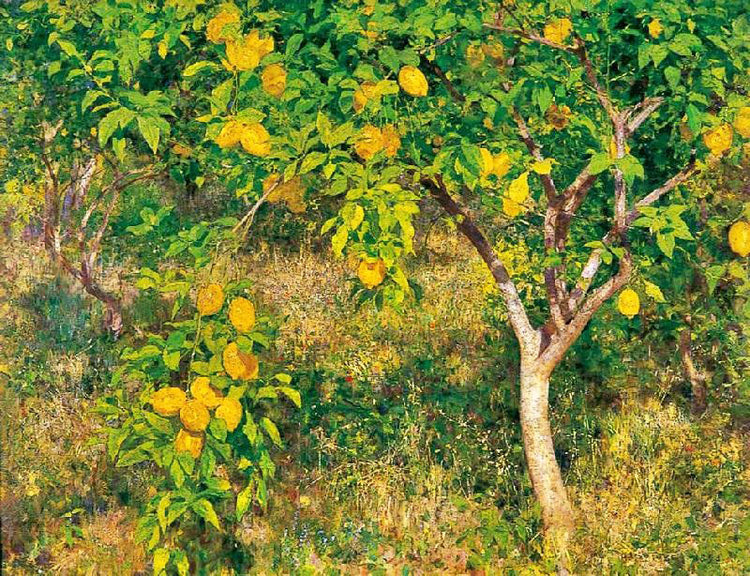 The Lemon Tree by Henry Scott Tuke