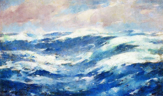 Breaking Waves by Emil Carlsen