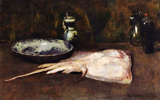 Still Life With Skate by Emil Carlsen