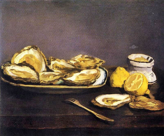 Oysters by Édouard Manet