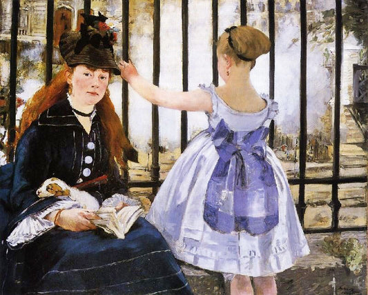 The Railroad by Édouard Manet