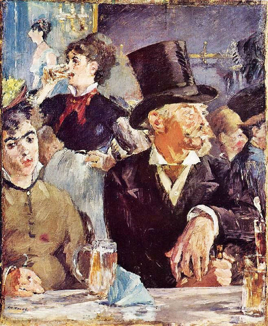 Cafe-Concert by Édouard Manet