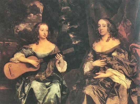 Two Ladies Of The Lake Family by Peter Lel