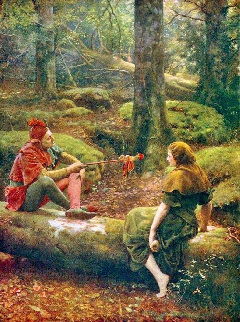 In The Forest Of Arden by John Maler Collier