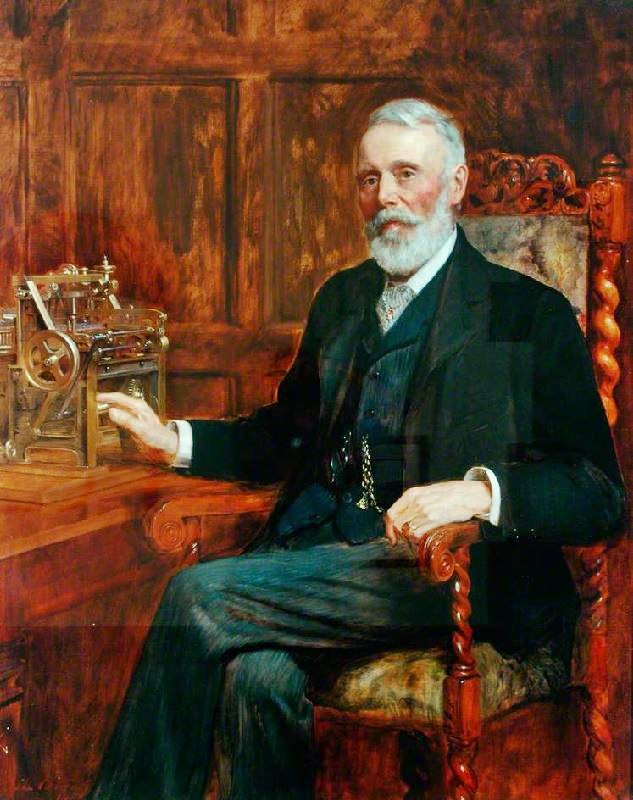 The Right Honourable Samuel Cunliffe Lister by John Maler Collier