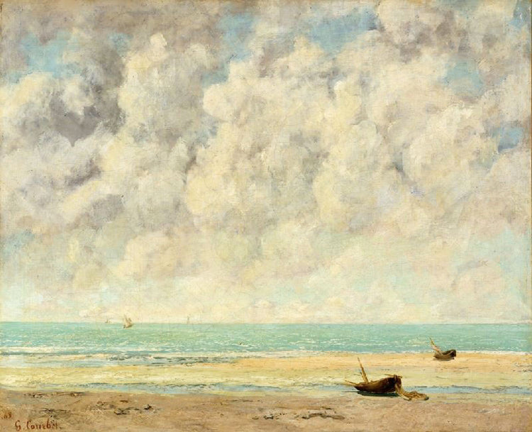 The Calm Sea by Gustave Courbet