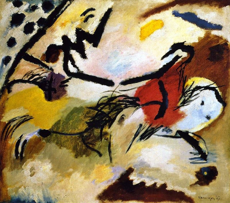 Improvisation No. 20 by Wassily Kandinsk