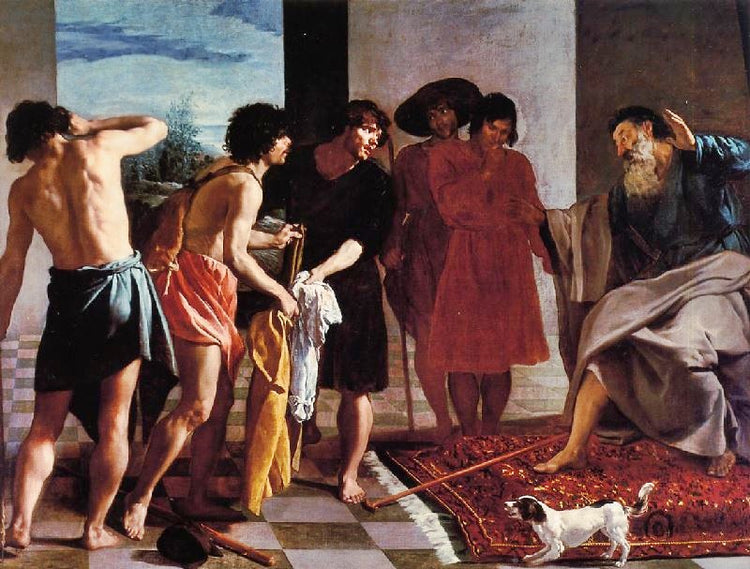 Joseph’S Bloody Coat Brought To Jacob by Diego Velázquez