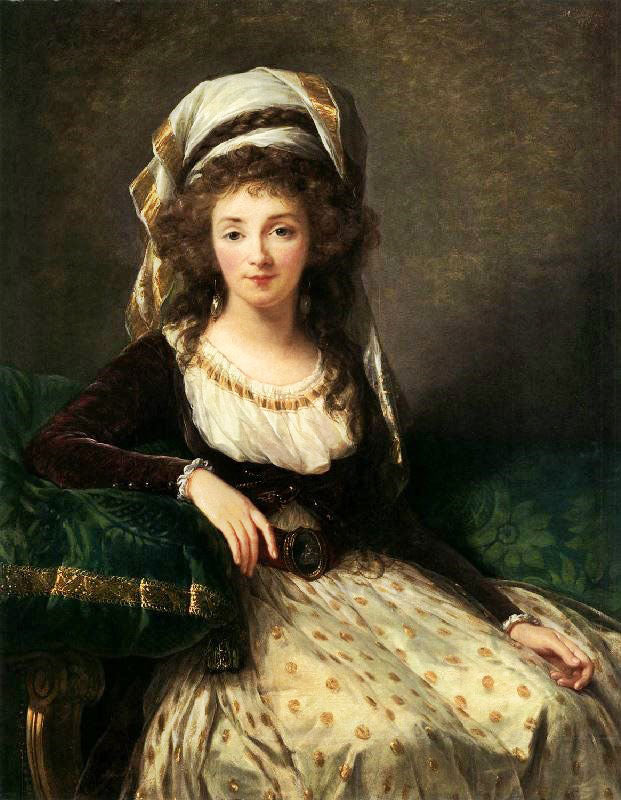 Madame D’Aguesseau De Fresnes by Élisabeth Vigée-Lebrun