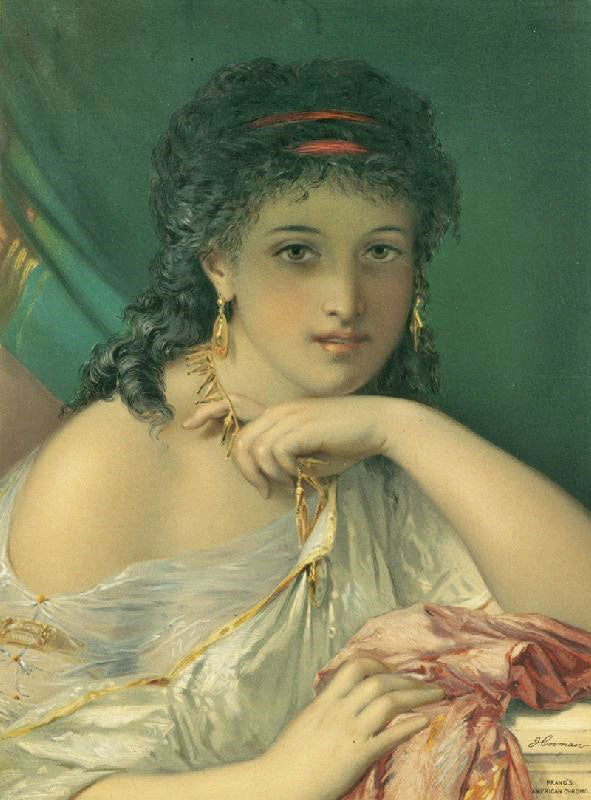 Roman Beauty by Pierre Olivier Joseph Coomans
