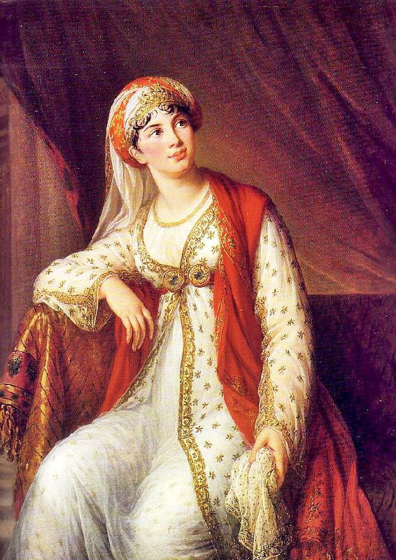 Madame Grassini In The Role Of Zaire by Élisabeth Vigée-Lebrun