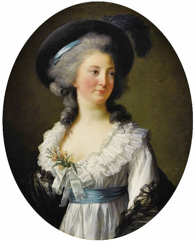 Portrait Of Madame De Moreton by Élisabeth Vigée-Lebrun