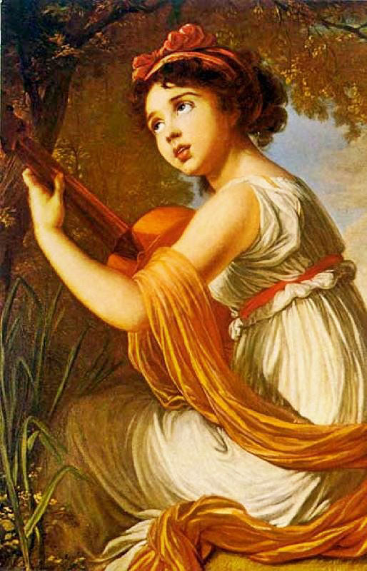 Julie Le Brun by Élisabeth Vigée-Lebrun