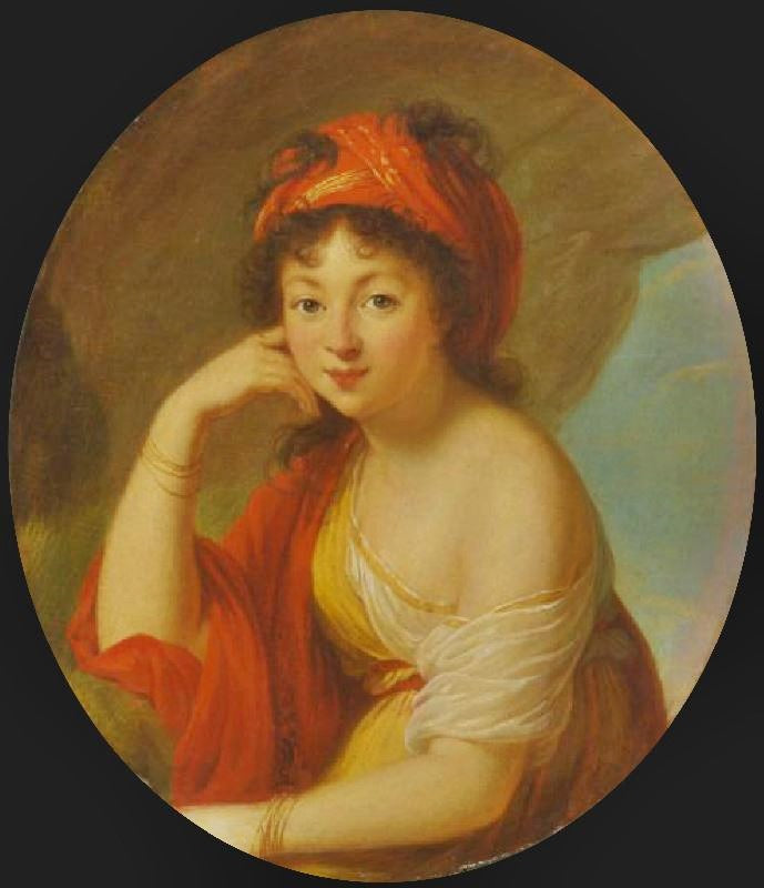 Princesse Pelagie Potocka by Élisabeth Vigée-Lebrun