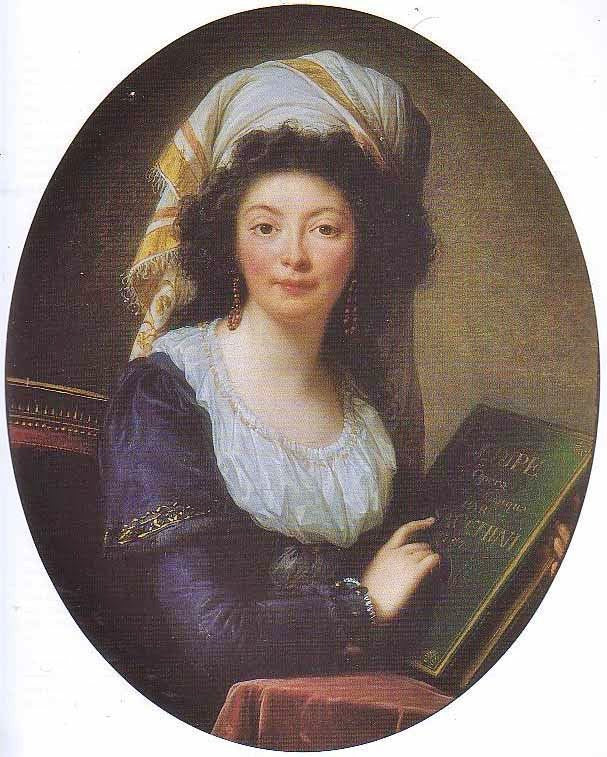 Adelaide De La Briche by Élisabeth Vigée-Lebrun