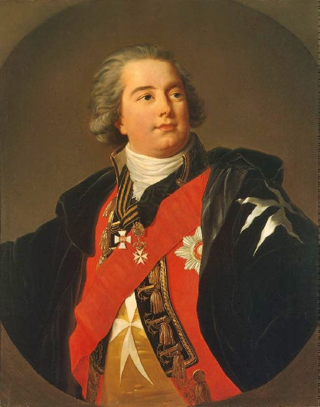 Count Giulio Litta by Élisabeth Vigée-Lebrun